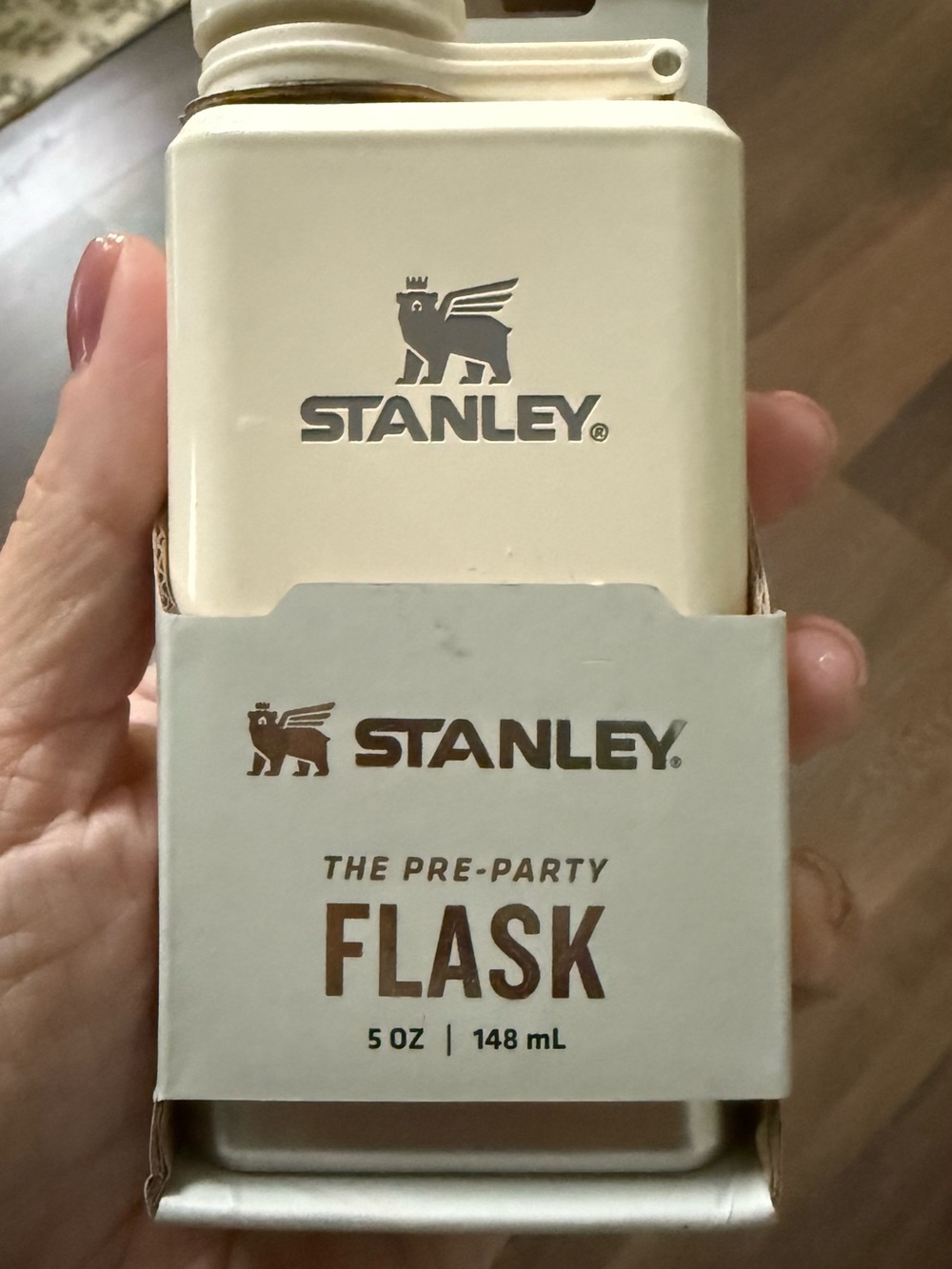 Stanley Cream and Gold Pre-Party Flask Box